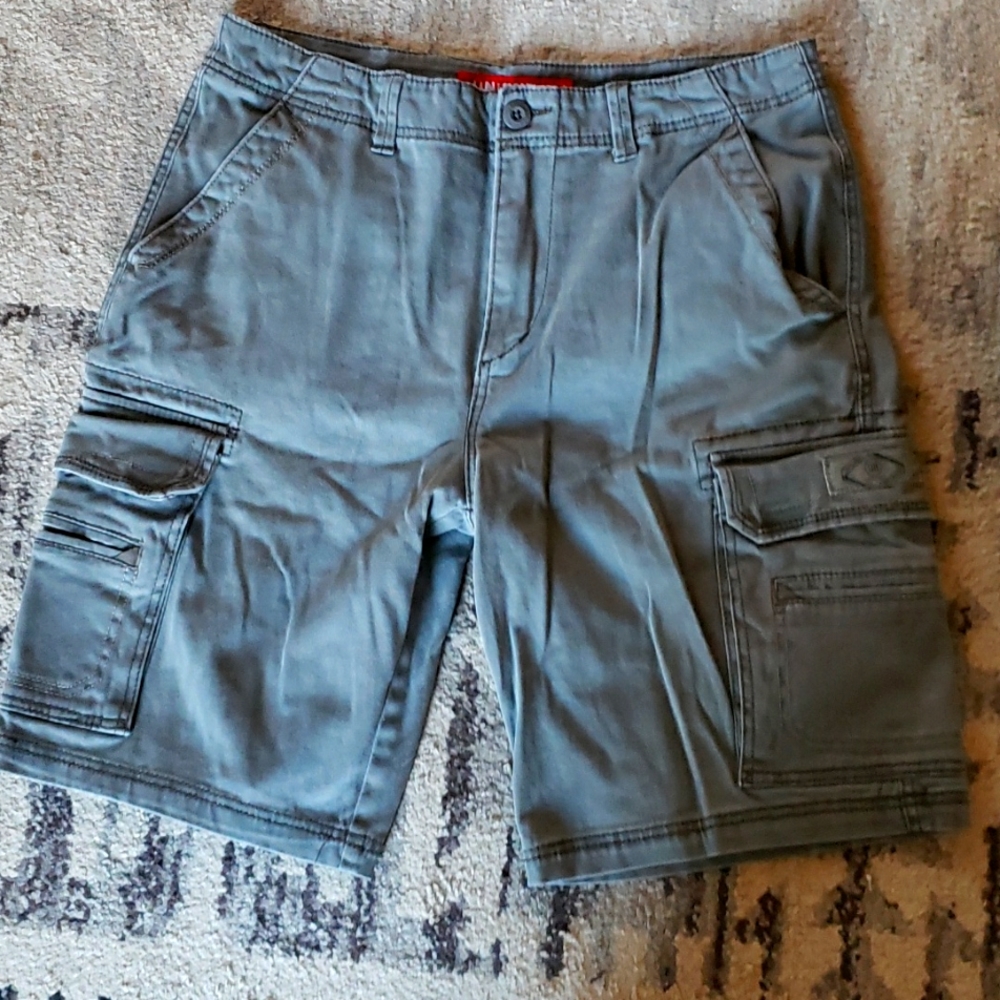 Deluxe UnionBay Cargo Shorts Men's Blue 34